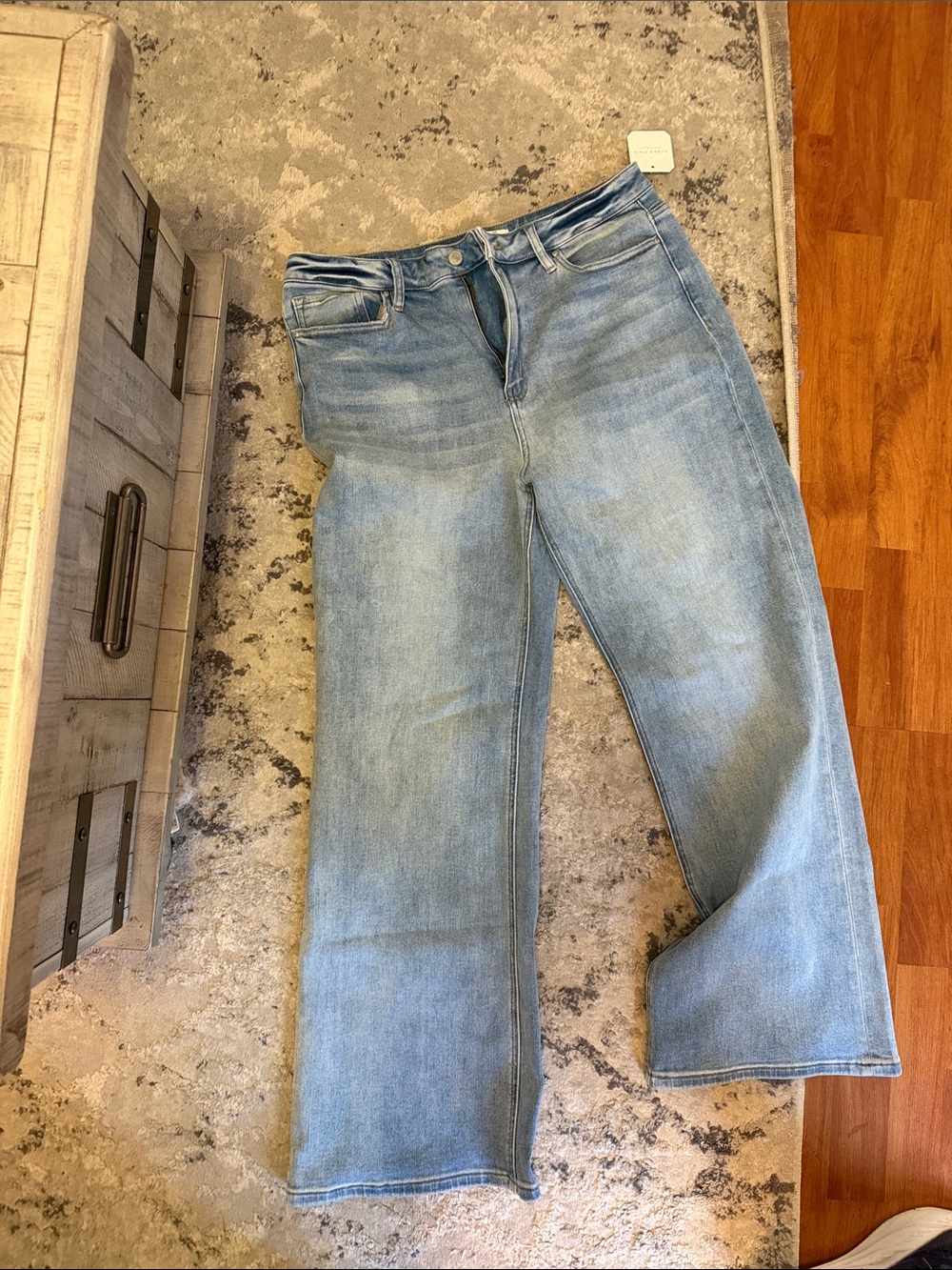 Altar'd State Light Blue Flare Jeans size 32
